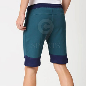 Pantalones cortos de gimnasio de color personalizado de alta calidad con cintura elástica Cintura media Patrón sólido caliente-Nuevo estilo Ropa casual Premium - Product Image 3