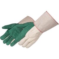 28OZ Coton Toile Knuckle Strap Heavy Gauntlet Cuff Straight Thumb Hot Mill Protective Straight Thumb Wholesale in TX (USA)