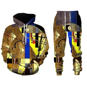 Sudadera con capucha para hombre de algodón 100% de peso pesado personalizada OEM con cremallera completa para estampado de abullonado con logotipo en 3D, chándal de talla grande para hombre para Digita de invierno - Product Image 1