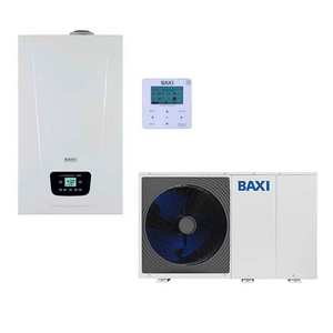 Baxi Auriga 8 kW Monobloque Inverter Monofásico R32 Bomba de Calor Integrada con Caldera de 33 kW Sistema Híbrido de Climatización para el Hogar - Product Image 6