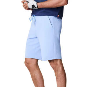 Pantalones Cortos Deportivos para Hombre, Casuales, Cintura Elástica, Transpirables, de Lona, para Verano, Cintura Alta, Diseño Sólido, con Cordón, al por Mayor - Product Image 2