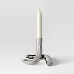 Magnifique bougeoir en aluminium de qualité supérieure avec un savoir-faire exquis et un art détaillé pour une décoration intérieure élégante et chic - Product Image 4