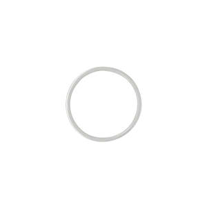 แหวนแต่งงานทองคำขาว 14K ชุบโรเดียม ประดับมุก ดีไซน์คลาสสิก ขนาด 5 มม. งานละเอียดประณีต - Product Image 4