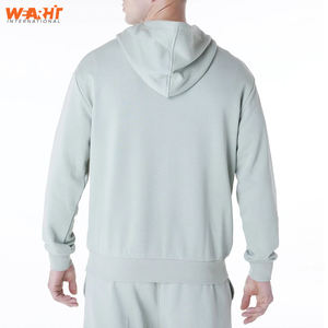 Jersey de mezcla de algodón suave básico para hombre, sudadera informal de invierno, ropa informal cálida de Color sólido, Top con estampado bordado 3D - Product Image 5