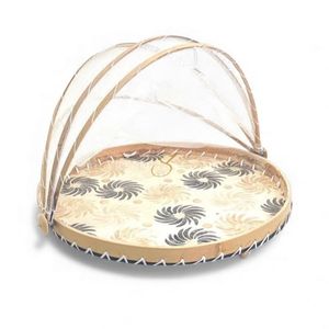 Cubreplatos de Nácar Natural Hecho a Mano para Cubrir Alimentos, Decoración de Mesa de Comedor e Interiores, de Vietnam - Product Image 1