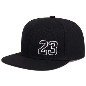 Casquette de baseball de sport à 6 panneaux personnalisée de haute qualité pour hommes Snapback noir vintage avec logo brodé cyclisme ajusté de qualité - Product Image 5