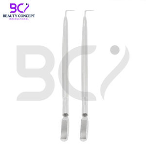 เครื่องดัดขนตาแบบพกพาอเนกประสงค์ในตัวเดียวทำจากสเตนเลสสตีลทนทานผลิตภัณฑ์ที่ดีที่สุดสำหรับรูปแบบครีมความงามรอบดวงตา - Product Image 2