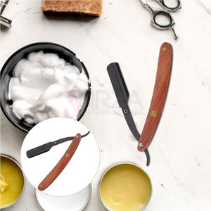 มีดโกนสแตนเลสใบมีดเดี่ยวแบบมืออาชีพโกนหนวดแบบคลาสสิกปลอดภัยสำหรับผมและร่างกายแบบใช้แล้วทิ้งใช้บิกินี่ - Product Image 6