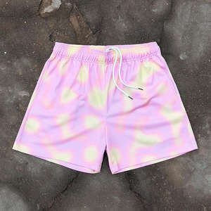 กางเกงขาสั้นแนวสตรีทพิมพ์ลายขนาดใหญ่พิเศษสำหรับผู้ชายกางเกงขาสั้นผ้าโพลีเอสเตอร์ระบายอากาศตาข่ายอะนิเมะสำหรับผู้ชาย - Product Image 6