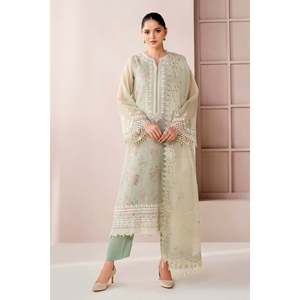 Conjunto de Traje de Mujer Bordado en Algodón UF-4188 - Product Image 3