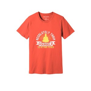 T-shirt 100% coton avec impression de thèmes de bouddha Style décontracté 12 options de couleur 160-180 Placement de conception personnalisable GSM lourd - Product Image 6