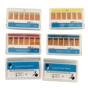 Premium Tandheelkundige <span class=keywords><strong>Gutta</strong></span> Percha Punten Hoge Kwaliteit Obturatie Voor Universele Wortelkanaaltherapie - Product Image 6