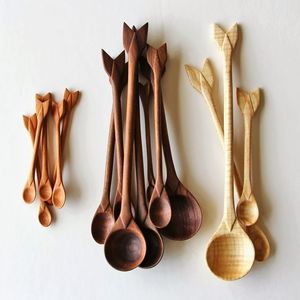 HANDCRAFTED Natural Teak or Acacia Wooden Kitchen Utensils Set With <b>Spoon</b> Rest Wooden <b>Cooking</b> <b>Spoons</b> Set and Utensils <b>Holder</b> - Product Image 4