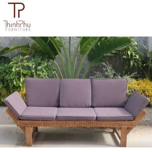 Long banc d'extérieur en bois classique et écologique pour villas, écoles et ateliers pour espaces extérieurs - Product Image 2