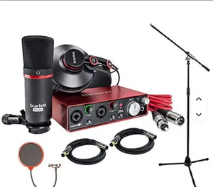VENDITORE VERIFICATO NUOVO ORIGINALE Scarlett 2i2 Studio 2a Gen Interfaccia Audio USB Bundle di Registrazione Pro Tools Garanzia di 3 Anni - Product Image 1
