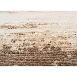 Entropy Beige & Brown Hand Knotted Wool Rug Abstract Pattern Boho Style for Home Hallway Rectangular Jute <b>Fluffy</b> <b>Carpet</b>-REB-1595 - Product Image 3