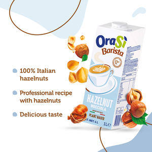 Bebida de Avellanas a Base de Plantas OraSi Barista para Profesionales, 1 Litro, 12 Unidades, 420 Días de Vida Útil - Product Image 5