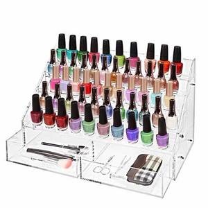ACM Acrylic <b>Nail</b> <b>Polish</b> Organizer Stand Modern Freestanding Display Rack For Home Desk Storage Makeup Organization - Product Image 6