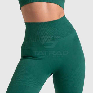 Leggings de yoga pour femmes, toutes saisons, solides, de haute qualité, respirants, séchage rapide, légers, fabriqués au Pakistan, prix bas - Product Image 4