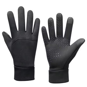 Gants de course en gros de qualité supérieure hommes femmes gants d'écran tactile en silicone gant de jogging extérieur unisexe avec logo personnalisé - Product Image 1