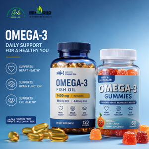 Capsule di Olio di Pesce <span class=keywords><strong>Omega</strong></span> 3 ad Alto Contenuto di EPA e DHA, Fornitura all'Ingrosso, OEM ODM, Etichetta Privata, Produttore di Integratori - Product Image 1