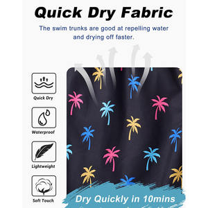 Pantalones Cortos de Hombre de Alta Calidad, a la Moda, de Secado Rápido, Transpirables, Antiarrugas, con Cierre de Cordón y Cintura Elástica Cómoda - Product Image 4