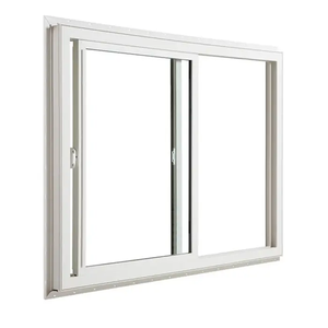 Nhà máy mới bảo mật cao Kích thước nhỏ cửa sổ trượt PVC ngang đôi kính cửa sổ tầng hầm cửa sổ PVC - Product Image 3
