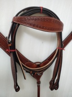 Headstall de cheval occidental en cuir de qualité supérieure et couvre-chef de selle fabriquée en Inde à des prix de gros.