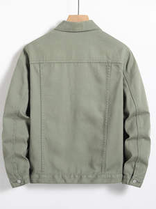 Veste en cuir véritable pour homme, style vintage, délavée, en cuir de vache véritable, qualité supérieure, sur mesure, 100% cuir, nouvelle collection 2025 - Product Image 3