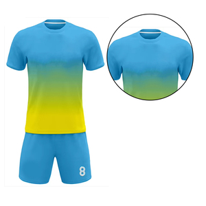 Conjunto de uniformes de ropa de fútbol de la más alta calidad 100% poliéster Francia camisetas de fútbol ropa deportiva entrenamiento conjunto de fútbol - Product Image 4