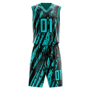 Maillot de basket-ball de haute qualité sur mesure uniformes de haute qualité Design noms et numéros Polyester Sportswear unisexe - Product Image 3