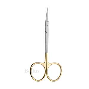 Tijeras quirúrgicas de alta calidad, tijeras dentales rectas y curvas de acero inoxidable, instrumentos quirúrgicos médicos, suministros para hospitales - Product Image 2