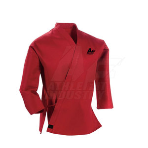 Uniformes de Karate Personalizados al por Mayor de Alta Calidad, Conjuntos Deportivos de Algodón Transpirables, Ligeros y de Secado Rápido, Servicio OEM - Product Image 2