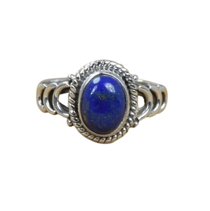 Handmade 925 Sterling Silver <b>Ring</b> with Excellent Quality Oval Shape <b>Lapis</b> <b>Lazuli</b> Gemstone <b>Ring</b> Classic Design for Women <b>Rings</b> - Product Image 1