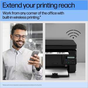 Impresora multifunción para el hogar, láser asequible LaserJet Pro M126nw, imprime, copia y escanea, impresora de fácil impresión móvil en venta - Product Image 4