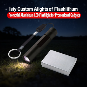 Torcia LED in Alluminio Personalizzata Isiy per Gadget Promozionali - Product Image 3