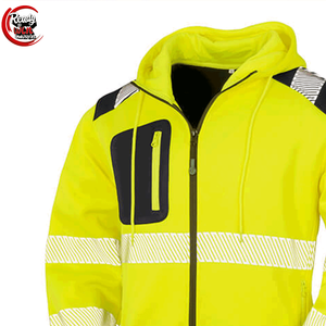 Sudadera de Seguridad para Hombre con Estampado Reflectante 3M, Certificación CE, Personalizable, Ropa de Trabajo de Alta Visibilidad, Manga Larga, Transpirable - Product Image 1