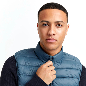 Nouveau design gilet matelassé léger sans manches personnalisé gilet bouffant décontracté hommes gilet en duvet pour hommes conception personnalisée et Logo OEM - Product Image 6