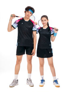 Maillot de badminton de luxe unisexe de haute qualité séchage rapide sportif personnalisé Fitness chemise de sport pour adultes prix d'usine baisse JP - Product Image 3