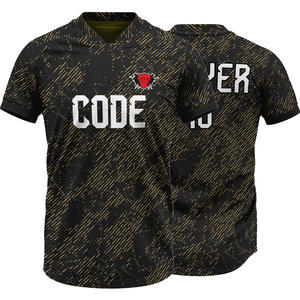 Camiseta de fútbol de secado rápido personalizada Técnica de corte automatizado Precio bajo Servicio OEM para equipos y clubes Ropa de fútbol - Product Image 1