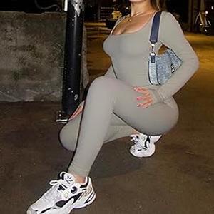 Nouveau Style à la mode femmes Leggings vêtements de sport taille moyenne en Stock entraînement Yoga Leggings confortable téléchargé robe sport - Product Image 5