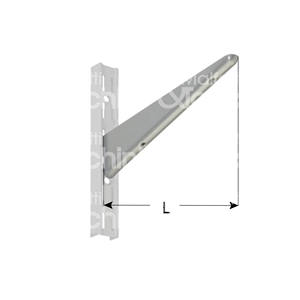 ÉTAGÈRE POUR PROFILS EN ACIER PRESSÉ Pas de rack 32 Galvanisé - Product Image 1