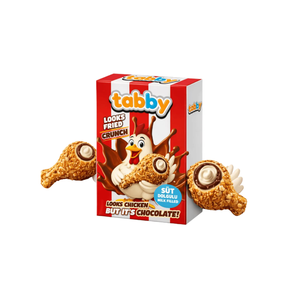 Chocolate Tabby Crunch a granel, 50g cada uno, 12 piezas por caja expositora, 24 cajas por estuche, para mostradores de supermercados - Product Image 1