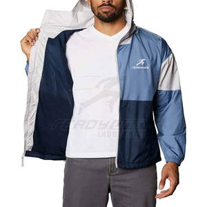 Chaqueta de calentamiento atlética para hombre para entrenamiento de invierno Cremallera completa con bolsillos seguros y sensación suave al tacto - Product Image 5