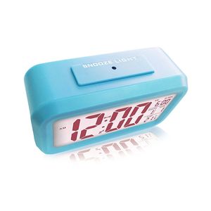 Reloj Despertador Analógico de Bambú Diwu con Calendario y Termómetro para Oficina - Product Image 5