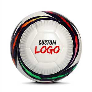 New High Quality Leather PU Soccer <b>Ball</b> Size 5 Lightweight Durable Eco-Friendly Training Football for Outdoor Sports and Matches - Product Image 1