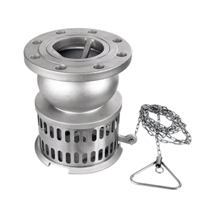 ANSI con brida B16.10 ANSI150 LB 300LB JIS B2002 JIS10K 20K PN16 Palanca OEM Tipo manual Válvula de pie de flujo de puerto completo - Product Image 2