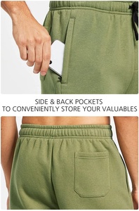 Custom <b>Men's</b> 100% Cotton Solid <b>Pattern</b> Gym <b>Shorts</b> with Pockets Anti-Wrinkle Home Jogger Fitness Beach <b>Shorts</b> For <b>Men</b> - Product Image 5