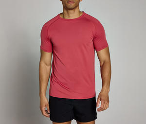 T-shirt de compression sans couture pour homme, tendance, vente en gros personnalisée, séchage rapide, vêtements de sport pour la salle de sport, vêtements de sport pour l'entraînement - Product Image 5