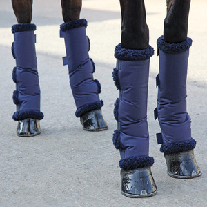 Bottes d'expédition de chevaux Bottes de voyage de cheval avec logo de marque personnalisé selon votre taille requise - Product Image 4